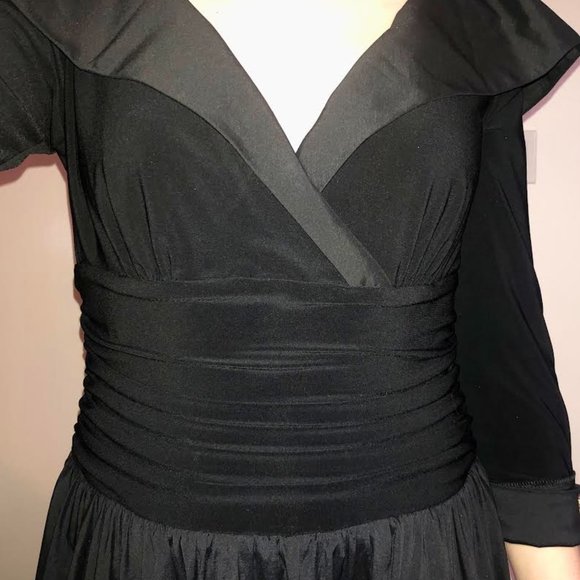 Joseph Ribkoff BLACK DRESS - Picture 4 of 5